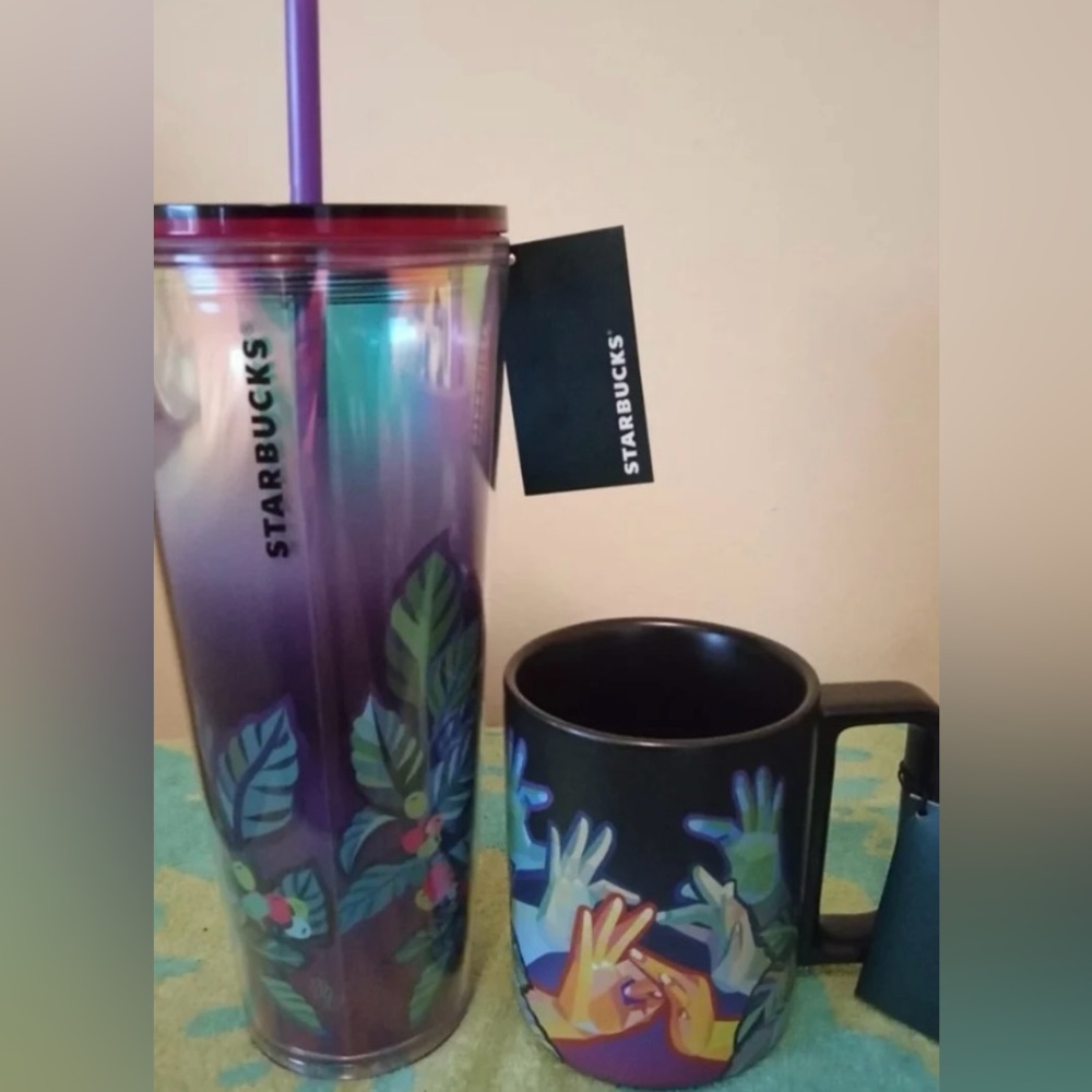 Starbucks Limited Edition American Sign Language Tumbler Set